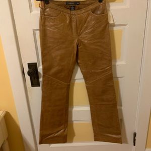 Gap vintage leather boot cut pants NWT